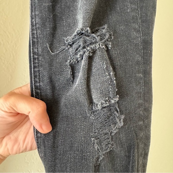 rag & bone JEAN High-Rise Distressed Ankle Skinny Jeans - Picture 9 of 10